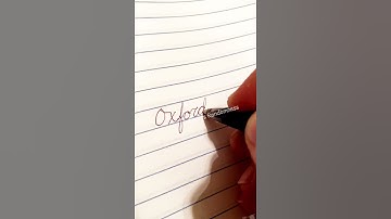 Oxford High School in Cursive Writing! My condolences!😔 Nov 30, 2021 #CursiveWriting #OxfordHS