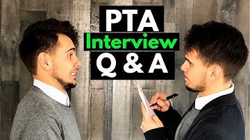 PTA Interview Questions and Answers