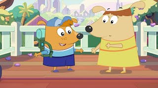 Holiday Time | Play Safe With Dog Family | Kids Cartoons | Dog Family | Babybus