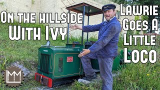 The Garden Railway built into the side of a Hill! Lawrie Goes a Little Loco Episode 5