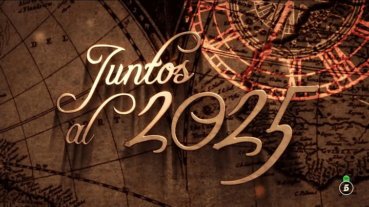 "Juntos al 2025" (Campanadas 2024/25) - Telecinco