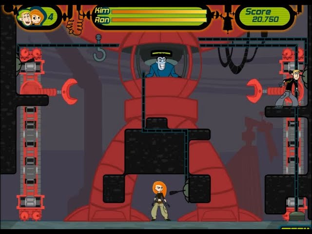 Disney Channel Online Game Kim Possible A Stitch in Time