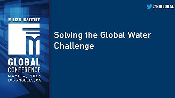 Solving the Global Water Challenge
