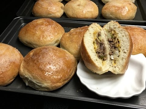 Bierocks (German Stuffed Rolls with Ground Beef and Cabbage)
