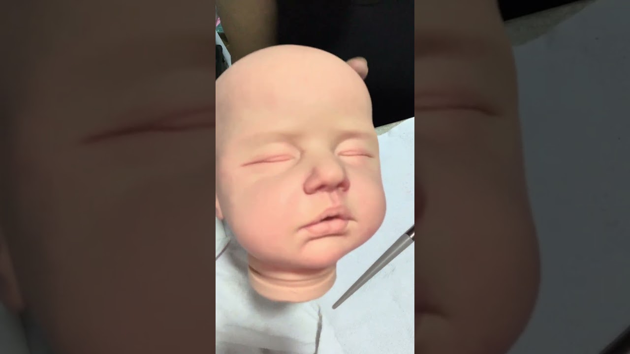 Aprenda a pintar bebê Reborn do zero (parte3)