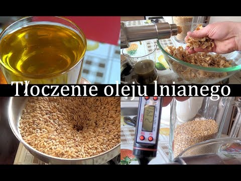 Wideo: Jak Zrobić Olej Lniany