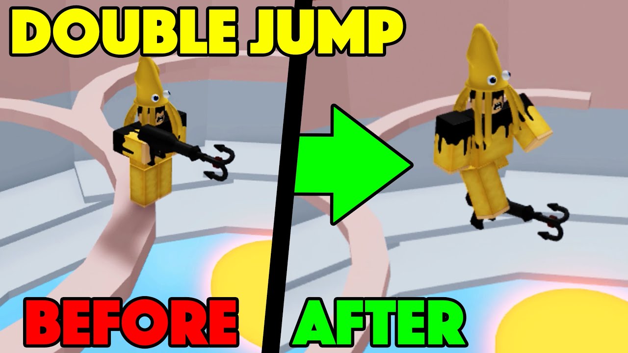 Double Jump In Tower Of Hell Gear Jumping Roblox Youtube - how to double jump in roblox tower of hell