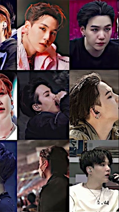 Suga's undercut hair look sooo🥵🔥🔥