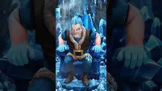 Ice wizard throne 👑 #clashroyale #icewizard #supercell 