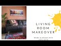 LIVING ROOM MAKEOVER | RENTAL FRIENDLY | Ep-1 BEAMS & DREAMS WITH JYOTII SETHI | NEW CHIC APP