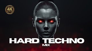 HARD TECHNO MIX | 4K Rave Visuals | w/ Remixes Of Popular Songs | AGRESSIVE EDITION