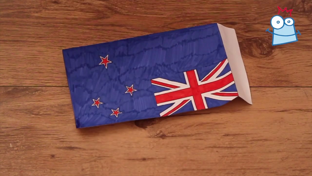 How to make a New Zealand Flag - YouTube