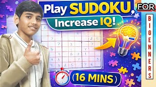 How To Solve SUDOKU For BEGINNERS 🔥🤯 | Sudoku Solving Tricks | Sudoku Puzzle 🧩 | Mind Ability Puzzle
