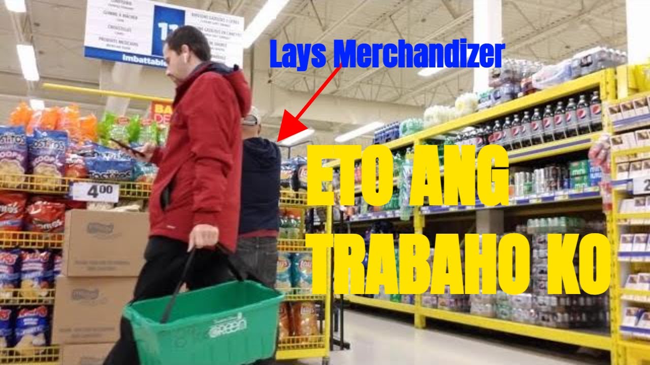 Filipino Merchandiser sa Montreal QC Canada