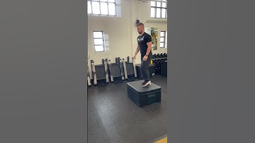 Box Jump to Depth Drop