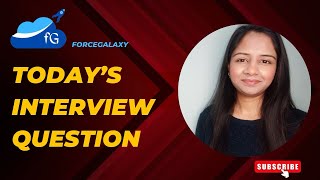 Salesforce Interview Question #153 #salesforceinterview #forcegalaxy #salesforcetraining #lwc