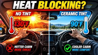 Does Ceramic Windshield Tint Actually Block Heat? (Real World Test)