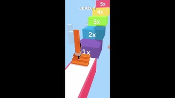 STAİR RUNNİNG MASTER Level-1 Gameplay Walkthrough #Shorts