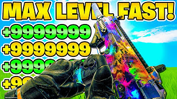 MAX LEVEL IN 20 MINUTES! MOST OP WEAPON XP METHOD in Modern Warfare 2! (Level Up Guns Fast MW2)