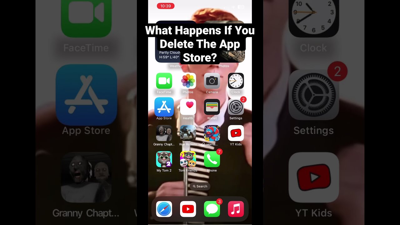 What happens if you delete the App Store??? #shorts #fyp
