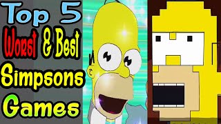 5 Worst/Best Simpsons Games