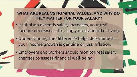 What Are Real Vs Nominal Values, And Why Do They Matter For Your Salary? - Inflation Insight Channel