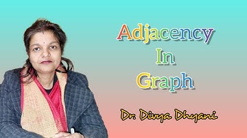 Adjacency In Graph Theory , #computerscience #graphtheory