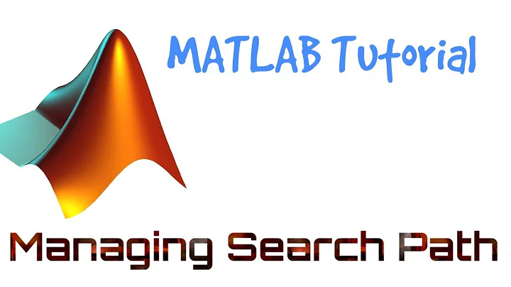 Set up MATLAB search path