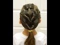 Multiple upside down pigtails  bonita hair do