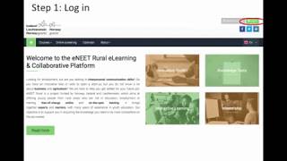 eNEET Rural Elearning Quick Guide National teachers screenshot 1