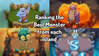 Ranking the Best Monster from each Island (My Singing Monsters)