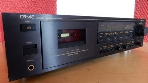 nakamichi CR-4E