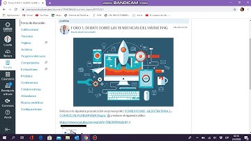 Como crear un foro en CANVAS - Continuidad Académica Docente