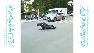 News camera records guy as he escapes from police cruiser 👮