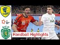 Rheinneckar lwen vs sporting cp handball highlights  quarterfinals  ehf european league 2024