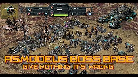 War Commander : Asmodeus Boss Base (it