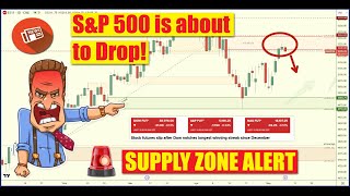 🚨 SUPPLY ZONE ALERT 🚨 S&P 500 About To Drop - 📰 News Coverage May 2024