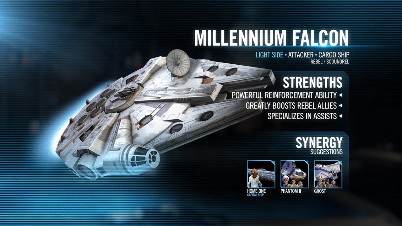 Star Wars: Galaxy of Heroes - Han's Millennium Falcon Spotlight