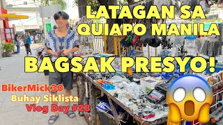 LATAGAN SA QUIAPO MANILA BAGSAK PRESYO WITH SHIMANO BIKE PARTS