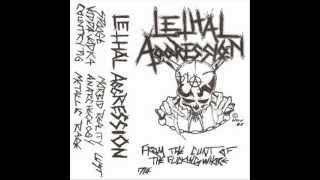 Lethal Aggression - From The Cunt Of The Fucking Whore ( Demo 1985 ) ( Full Album )