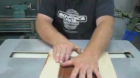 Stripping Paint or Varnish - Drum Sander