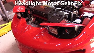 How To Fix A Headlight Motor On A Firebird Trans am and Corvette Yourself
