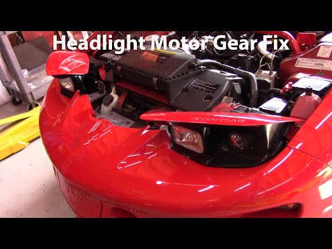 How To Fix A Headlight Motor On A Firebird Trans am and Corvette Yourself