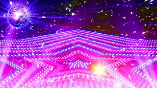 Mirror Ball Disco Lights Club Dance Party Glitter Background - VJ Loop