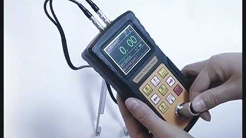 HU160 Ultrasonic thickness gauge
