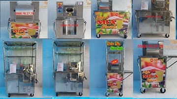 8 Máy Ép Nước Mía Siêu Sạch, Mini, Liền Bàn Cao Cấp Của NEWTECH Sản Xuất Theo Công Nghệ Nhật Bản