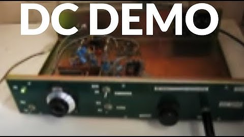 Direct conversion receiver - a demonstration
