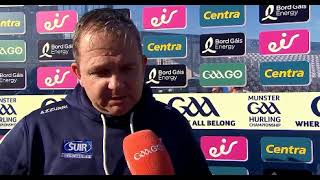 DAVY FITZGERALD SPEAKS AFTER WATERFORD V CORK - 2024 MUNSTER HURLING CHAMPIONSHIP