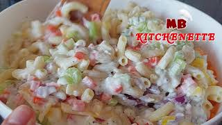 World Best Classic Macaroni Salad! Easy and Delicious! Your Family will surely love it! Try it!