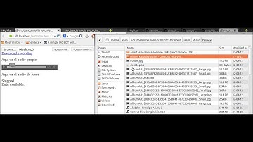 Demo binaryJS + MediaRecorder